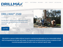 Tablet Screenshot of drillmaxrigs.com